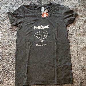 Dark gray Brilliant 💎 Tee